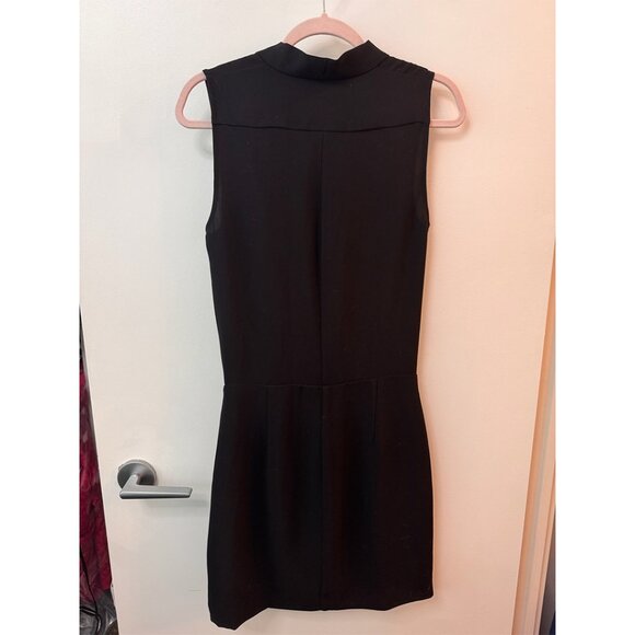 ✨ Babaton/Aritzia | Black Wrap Dress | Size 6 ✨ - Picture 2 of 9